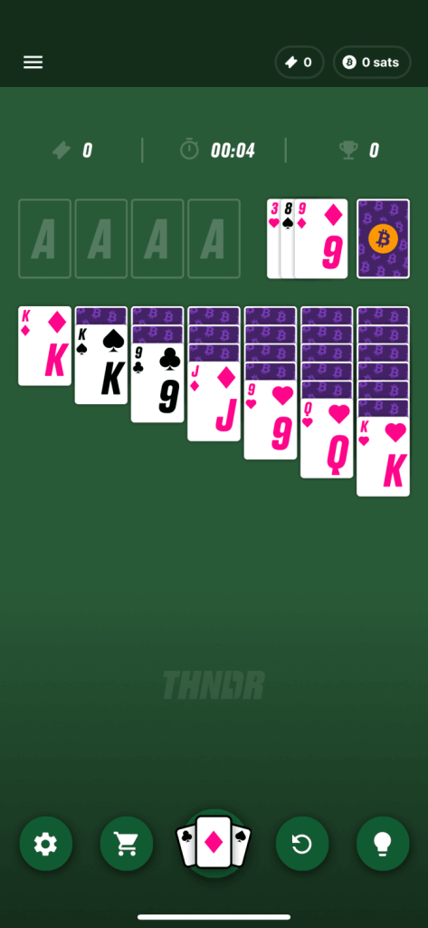 THNDR Launches Play-to-Earn Bitcoin Solitaire Game THNDR Launches Play-to-Earn Bitcoin Solitaire Game