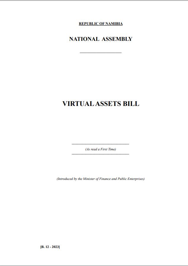 Namibia passes bill to regulate crypto and digital assets